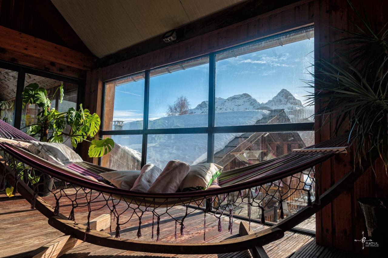 Chalet Hotel Les Blancs Pra Loup Ngoại thất bức ảnh