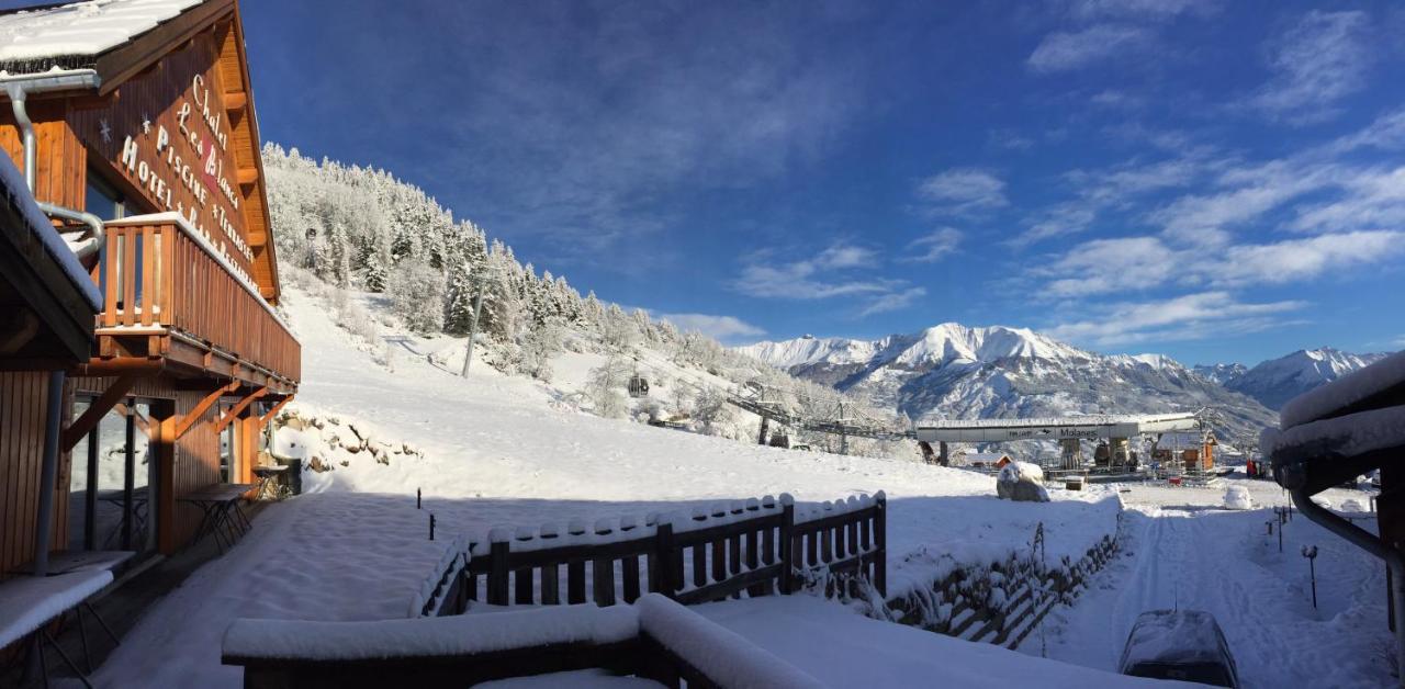 Chalet Hotel Les Blancs Pra Loup Ngoại thất bức ảnh