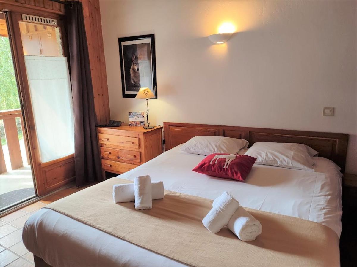 Chalet Hotel Les Blancs Pra Loup Ngoại thất bức ảnh