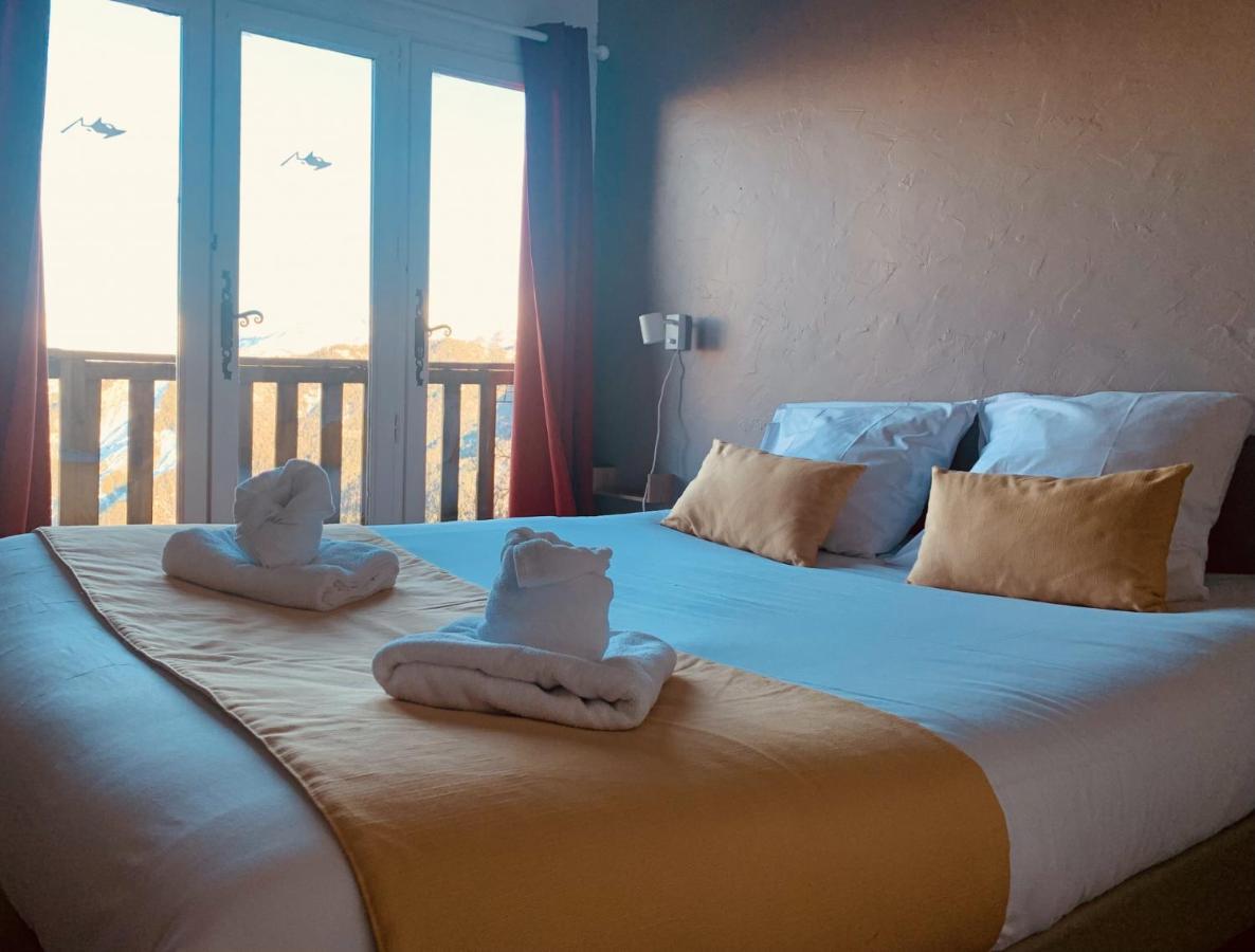 Chalet Hotel Les Blancs Pra Loup Ngoại thất bức ảnh