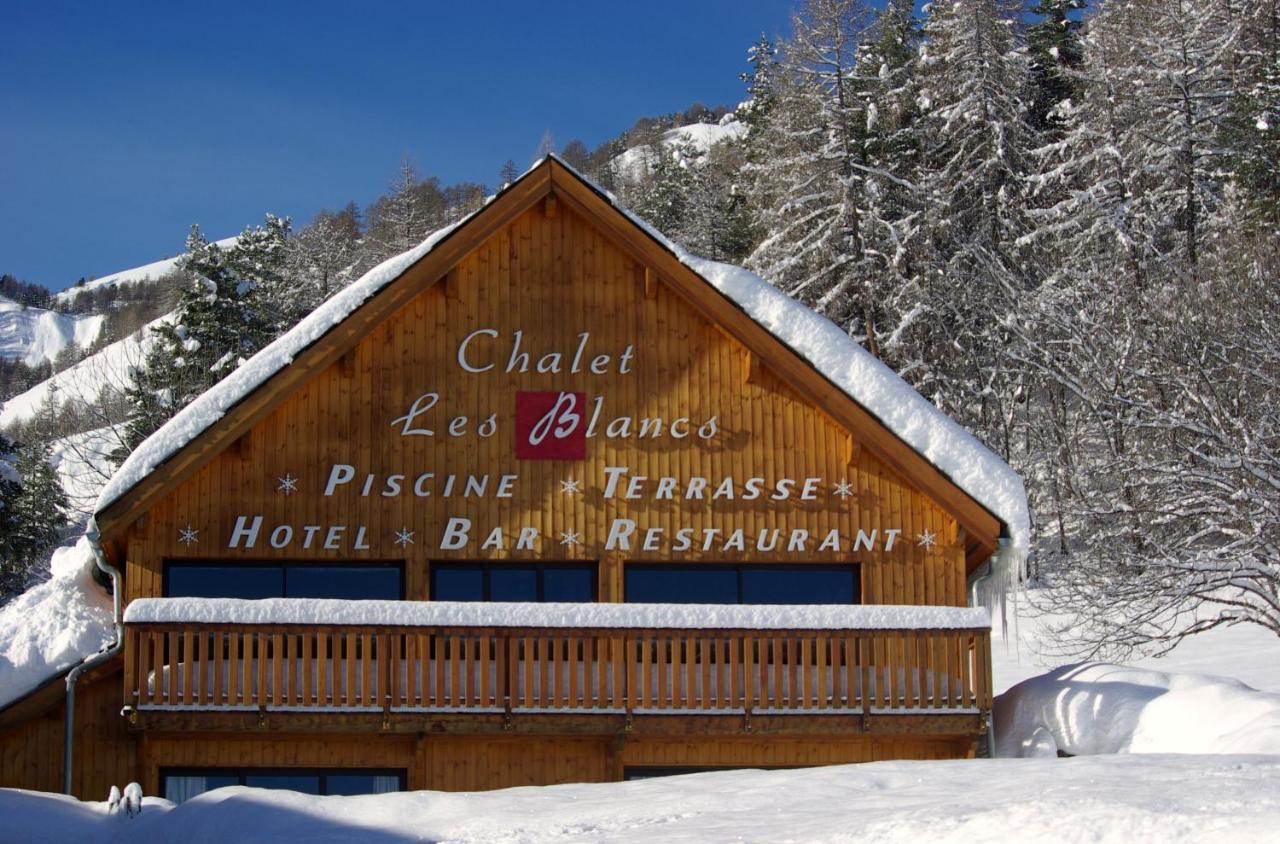 Chalet Hotel Les Blancs Pra Loup Ngoại thất bức ảnh